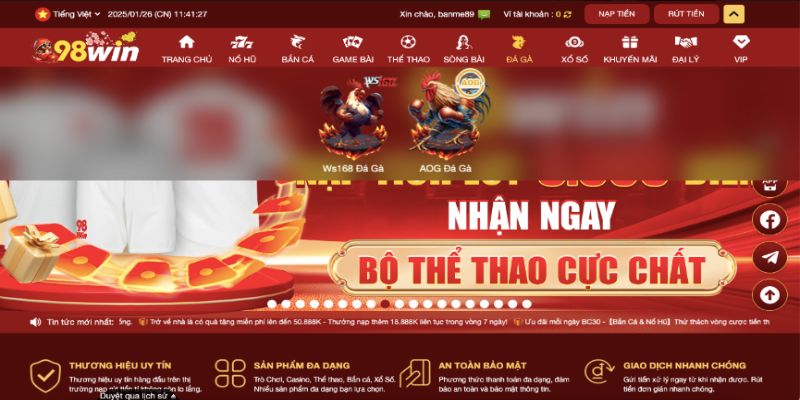 Cam kết đọc kỹ thông tin sử dụng của nền tảng